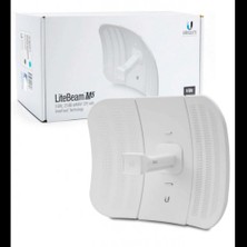 Ubıquıtı (Ubnt) Ubıquıtı Lbe-M5-23,  Litebeam, 5ghz, 100MBPS, 23DBI Anten, 5km Menzil Cpe