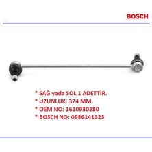 Bosch Z Rot Partner 2 08+ 307 308 Citroen C4 1-2 C4 Picasso Berlingo 2 08+ 1610930280 0986141323 1 Adet