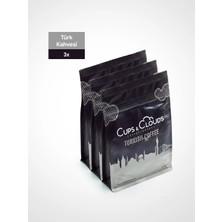 Cups & Clouds Türk Kahvesi 100 G 3\'lü Set
