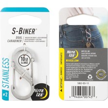 Nite Ize S-Biner #2- Çelik