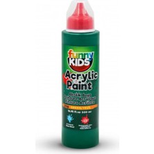 Meschain Meschaın Funny Kids Akrilik Boya 500CC Yeşil