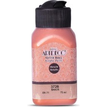 Meschain Meschaın Artdeco Metalik Akrilik Boya 75ML Bakır 3728