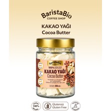 Barista Bio Kakao Yağı %100 Doğal - Katkısız 200 ml / Cocoa Butter %100 Natural - No Additives 200 ml