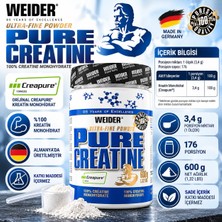 Weider Pure Creatine %100 Ultra Monohidrat 600 Gram - Kreatin Takviyesi
