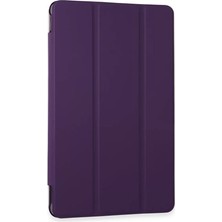 Aslanoğlu Store Samsung Galaxy Tab A9 Kılıf Tablet Smart Kılıf - Mor