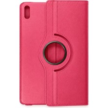 Aslanoğlu Store Huawei Matepad Se 11 Kılıf 360 Tablet Deri Kılıf - Pembe