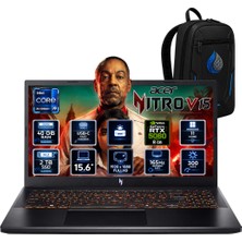Acer Nitro V 15 I9-13900H 40 GB Ddr4 2 Tb SSD Rtx 5060 8 GB 15.6'' Fhd 165Hz Windows 11 Pro Gaming Laptop NH.QZAEY.003RNP15