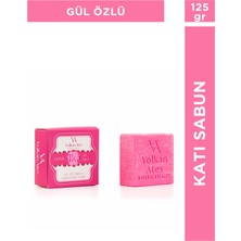 Volkan Ates Natural & Beauty Gül Özlü Katı Doğal Sabun 125 gr