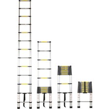 Saraylı Teleskopik Merdiven 13 Basamak 380 cm