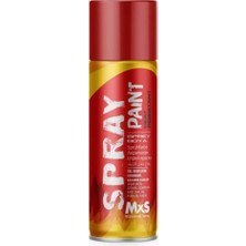 Mxs Isıya Dayanıklı Sprey Boya Kırmızı Renk  400ML