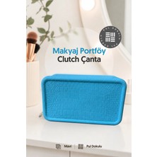 Lizy's Kadın Aroma Kokulu Makyaj Çantası Portföy Clutch Çanta – 20X12 cm