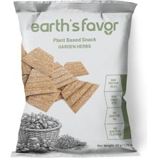 Earth's Favor Kekik ve Fesleğenli Protein Cips 50G