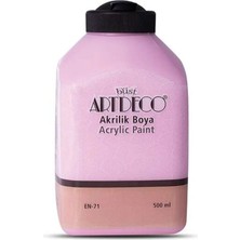 Meschain Meschaın Artdeco Akrilik Boya 500ML 3018 Şakayık Pembe