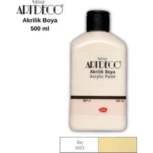 Meschain Meschaın Artdeco Akrilik Boya 500ML 3003 Bej