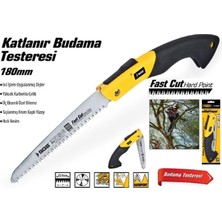 Sgs 1755 Katlanır Budama Testeresi 180Mm Ergonomik Tasarım ve Dayanıklı Yapı ile Hızlı Kesim