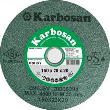 Karbosan 200X25X20 Scg Elmas Bileme Taşı