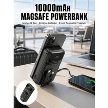 Diyar-ı Fırsat 15W Kablosuz Hızlı Şarjlı 10000 Mah Powerbank – Taşınabilir, LED Göstergeli