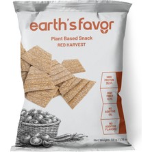 Earth's Favor Domates ve Kırmızı Biberli Protein Cips 50G