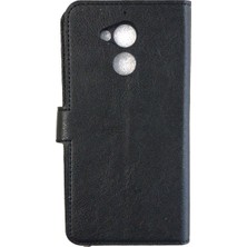 Aslanoğlu Store Mey Ithalat® General Mobile Gm 8 Trend S Plus Kapaklı Kılıf - Siyah