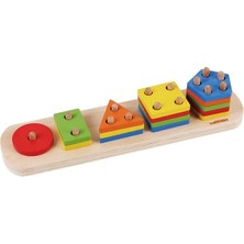 Meschain Meschaın Ahşap Geometrik Şekiller 82397