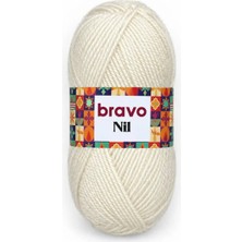 Bravo Nil Patik ve Örgü Ipi – %100 Akrilik, 100 G / 240 M  Renk: 1003