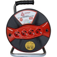 Caftra Arstech ARS32520 Seyyar Makara Kablo 3x2.5 mm 20 Metre