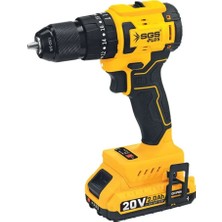 Sgs Akülü Darbeli Matkap Seti 20V SGGS5530