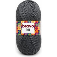 Bravo Nil Patik ve Örgü Ipi – %100 Akrilik, 100 G / 240 M  Renk: 1007