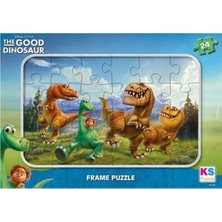 Meschain Meschaın Ks Frame Puzzle The Goor Dinosaur 24 GD704