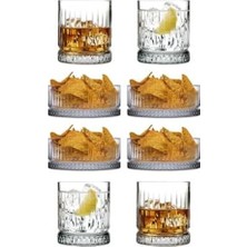Elysia Viski Keyfi Seti, 8 Parça: 4 Viski Bardağı ve 4 Çerez/cips Kasesi, PB4X520014V55