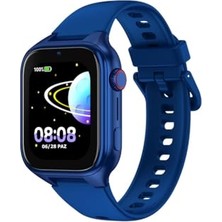 2KSW02 Gps 4g Sım Kartlı Akıllı Çocuk Saati, Okyanus Laciverti