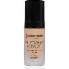 Hello Matte Yüksek Kapatıcı Etkili Mat Fondöten Tawny Beige