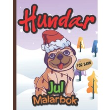 Jul Målarbok Hundar För Barn Boyama Kitabı