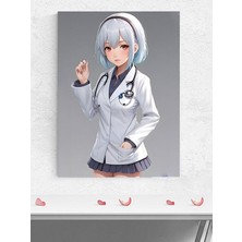 (PSTER21174) Doktor Anime Kızı Manga Anime Poster; Afiş, Dekoratif Duvar Posteri 30 x 40