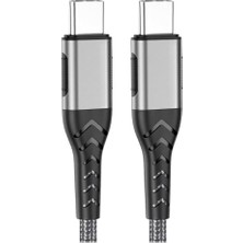 Type-C Ultra Hızlı Pd Şarj ve Veri Kablo (Gri)