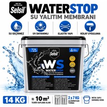 Selsil Arge Toptan Waterstop Su Yalıtım Mebranı Kolay Uygulama Elastik Uv Dayanımlı 14KG