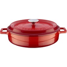 Casserole Çok Fonksiyonlu, 3.40 L LVYST28K2R, Kırmızı/siyah