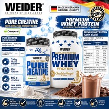 Weider Premium Whey Protein 2300 gr Weider Pure Creatine Creapure Monohidrat 600 Gram - Protein & Kreatin Kas Kütlesi Paketi