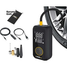 Sgs Şarjlı Hava Kompresörü Dijital 12V 6.0 Ah Sgs 5398