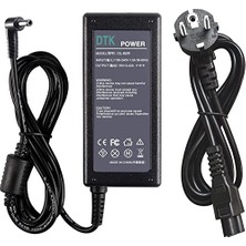 19V 3,42A 65W Notebook Laptop Şarj Cihazı, 5,5 x 2,5 mm Fişli