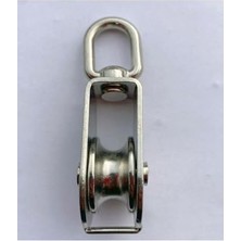 25 mm Paslanmaz Krom Tekli Makara