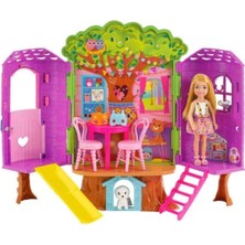 Chelsea'nin Ağaç Evi Barbie Chelsea'nin Ağaç Evi ve Köpeği HPL70