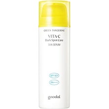 Leke Karşıtı Serum Güneş Kremi, Green Tangerine Vita C Dark Spot Care Sun Serum SPF50+ Pa++++