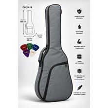Yankı EGC-37GR Gri Elektro Gitar Kılıfı Kalın Pedli Suya Dayanıklı Softcase