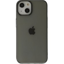 Aslanoğlu Store Apple Iphone 14 Plus Kılıf Pc Sert Şeffaf Kapak - Siyah