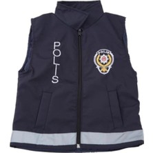Nacar Stylish 23 Nisan Çocuk Polis Yelek Kıyafeti Kostüm 0-24