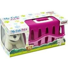 BYR 03 358 Pilsan Sevimli Köpeğim Pembe Taşıma Kutulu