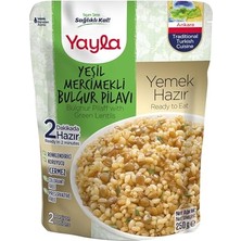 Yeşil Mercimekli Bulgur Pilavı (250 G) Tekli Paket