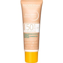 Photoderm Cover Touch SPF50+ Light, Karma ve Yağlı Ciltler Için Kapatıcı Etkili Renkli Güneş Kremi, 40 ml