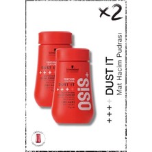 Dust It Güçlü Tutuş Mat Hacim Saç Pudrası 10G x 2 Adet, Mat Toz Wax